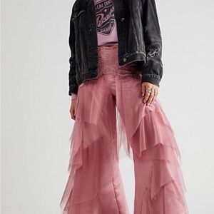 Free People Chiffon Fairy Pants XS